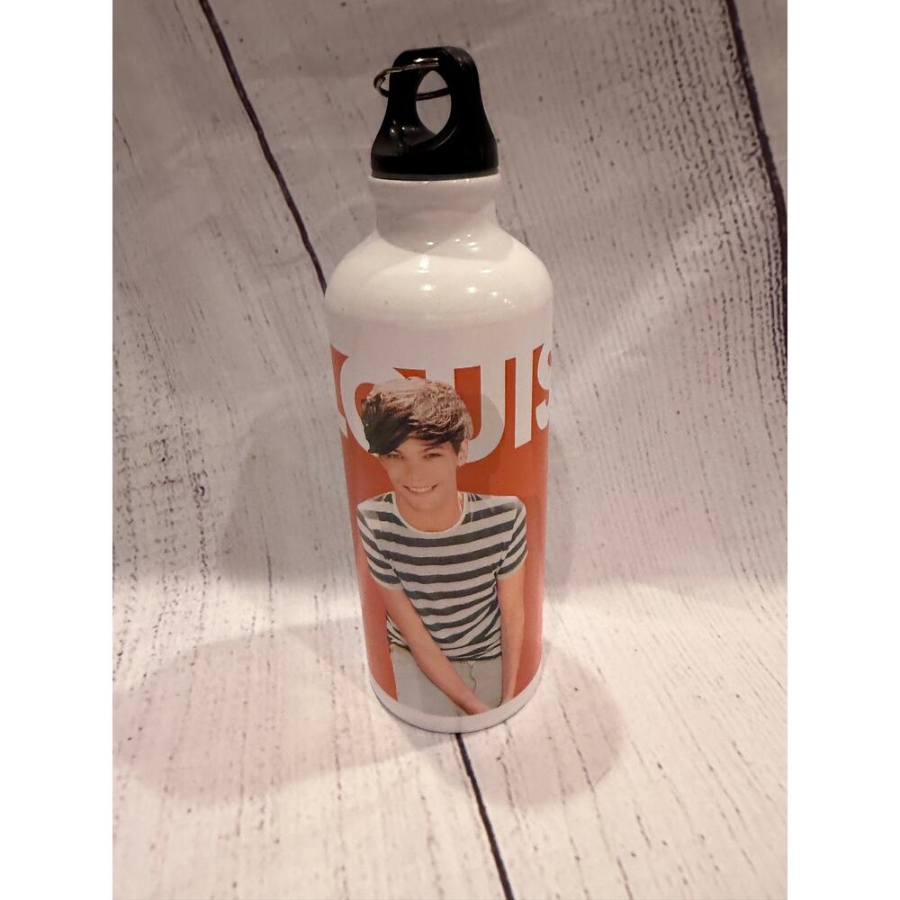 One Direction Aluminum Water Bottle Featuring Louis Tomlinson
